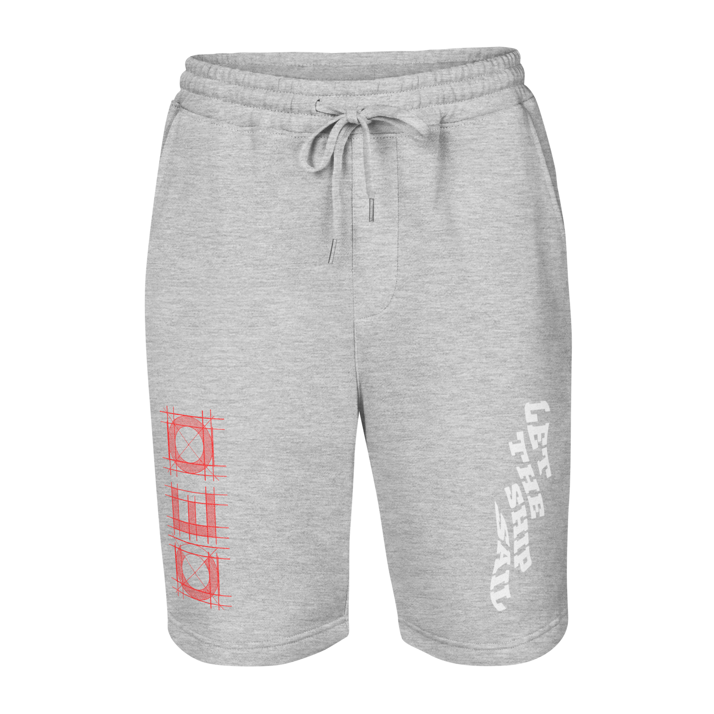 LET THE SHIP SAIL Men's Fleece Shorts