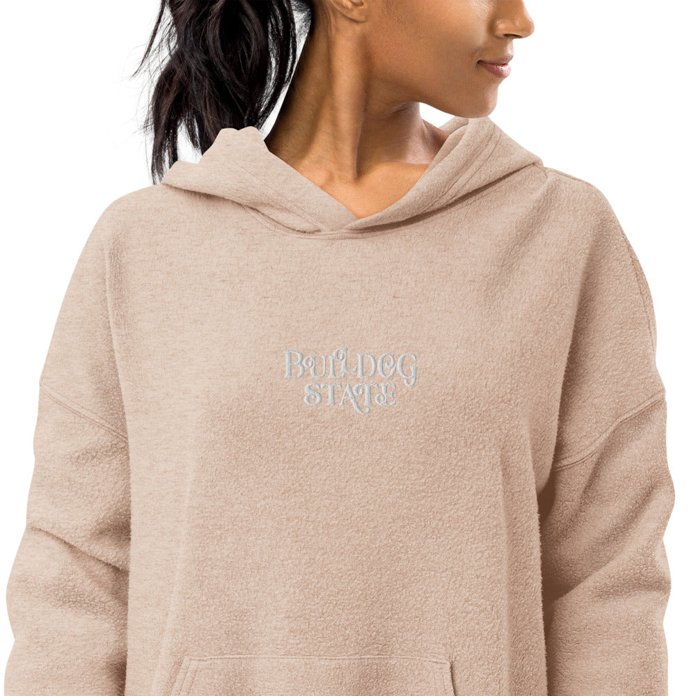 BULLDOG STATE Sueded Fleece Hoodie