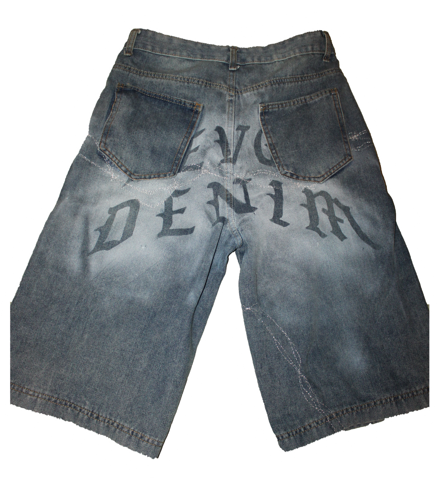 BARBED WIRE DEVOB DENIM JORTS