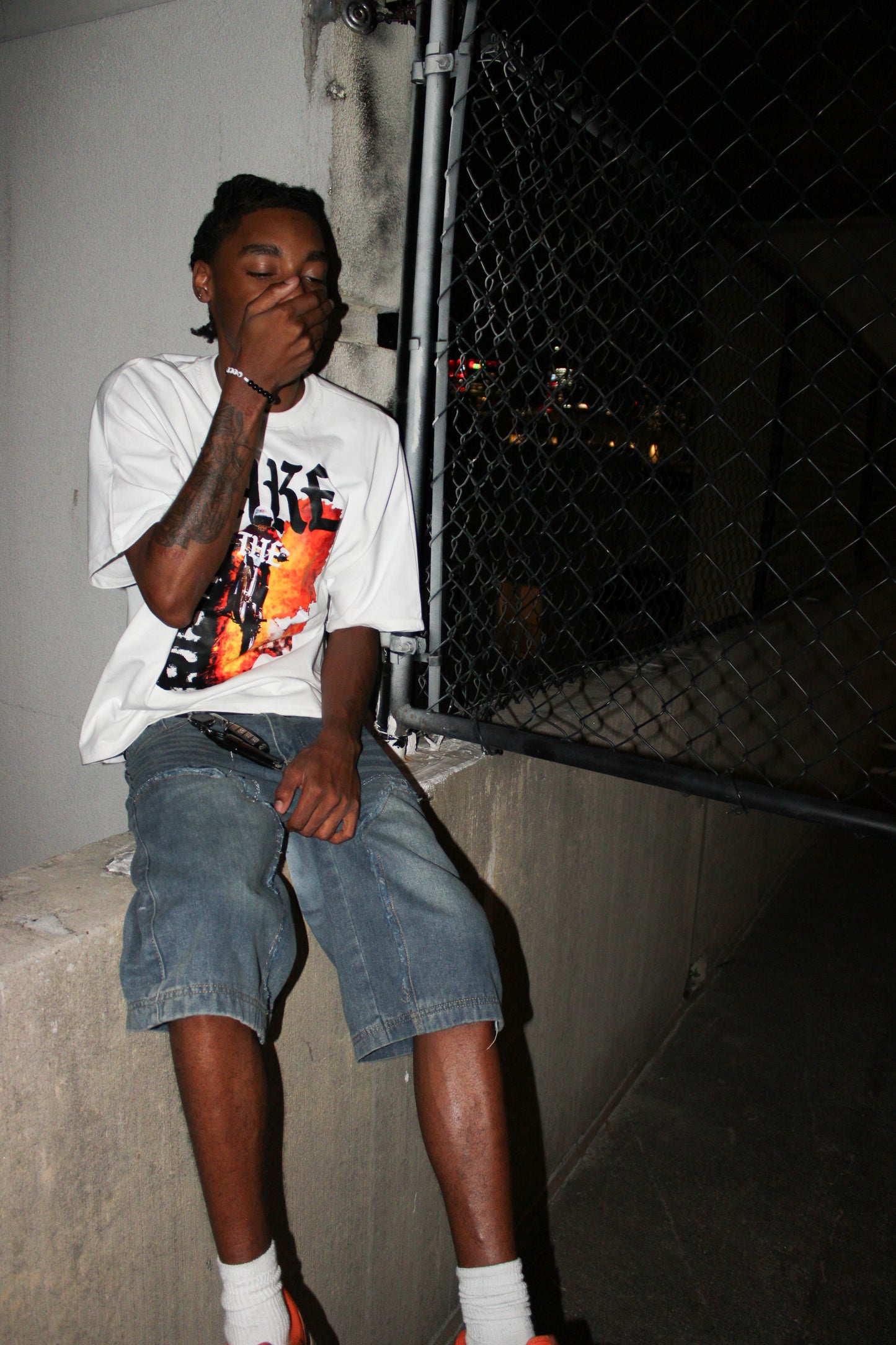 TAKE THE RISK OVRSZD TEE