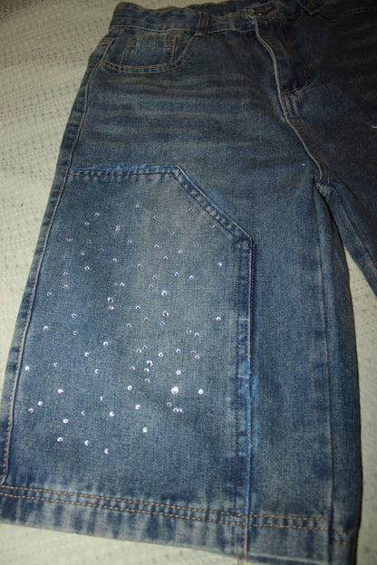 SHINE DEVOB DENIM JORTS