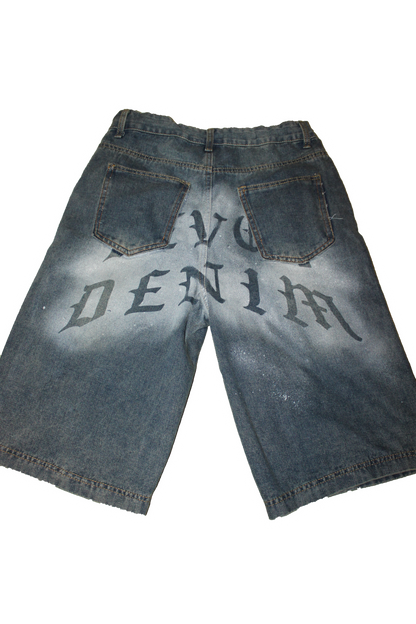 SHINE DEVOB DENIM JORTS