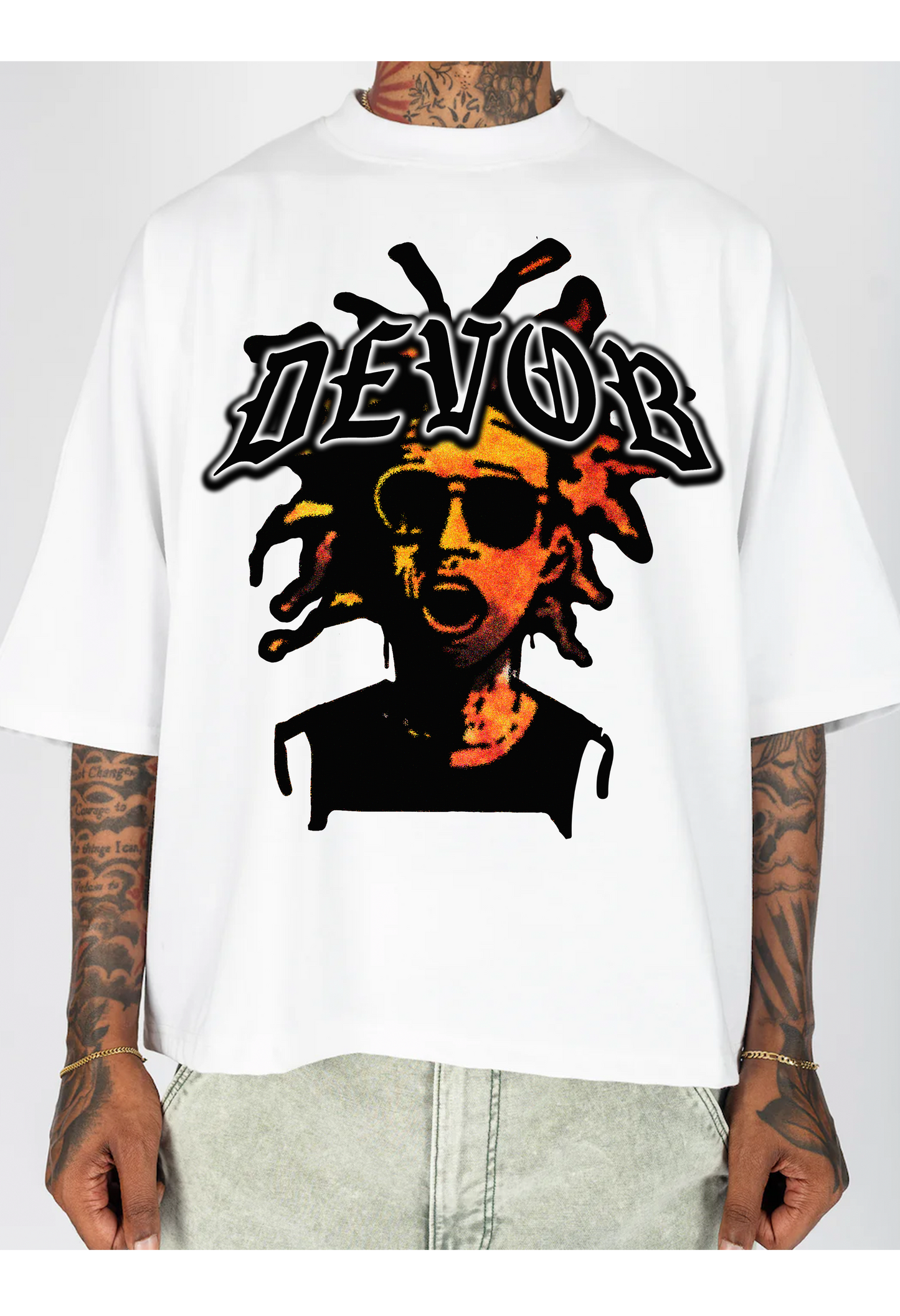 FIRED UP OVRSZD TEE