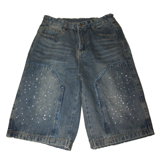 SHINE DEVOB DENIM JORTS