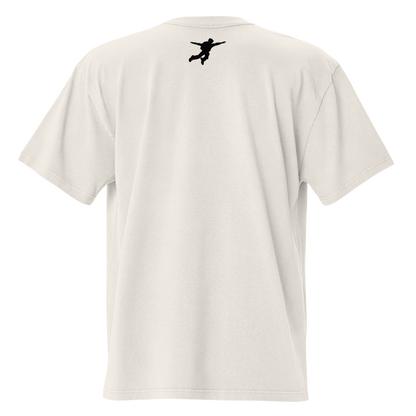 BETTER ALONE CRM OVRSZD TEE