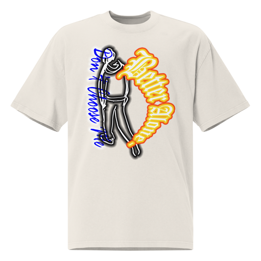 BETTER ALONE CRM OVRSZD TEE