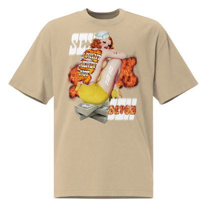 I WANT MONEY NOT SEX! OVRSZD TEE