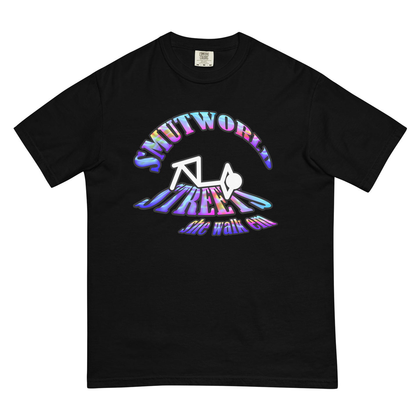 SMUTWORLD BL/BK TEE