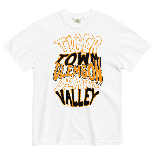 CLEMSON HvyWght Tee WHITE
