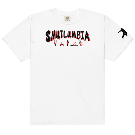 SMUTLUMBIA RD/BK TEE
