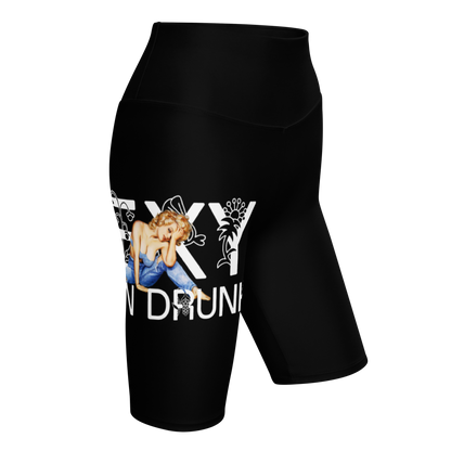 SEXY WHEN DRUNK Biker Shorts
