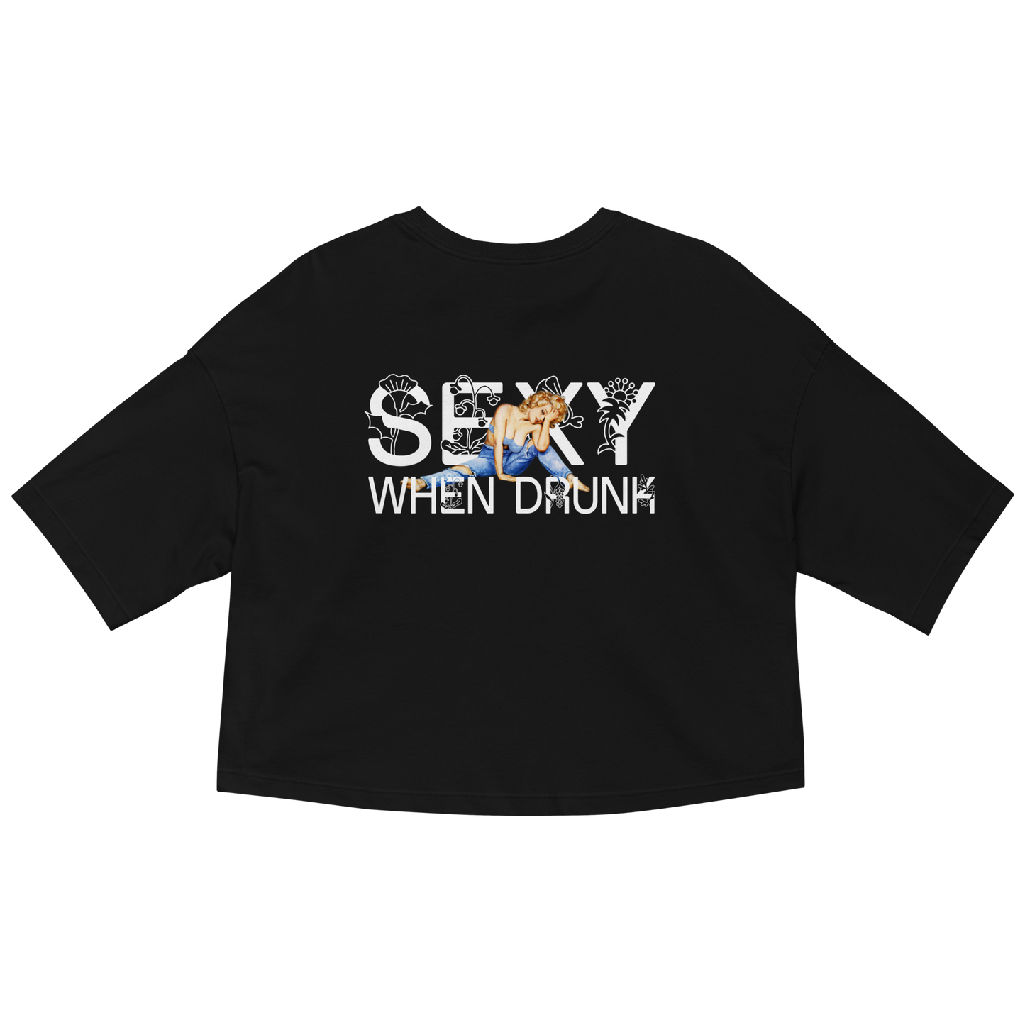 pretty when sober Crop Top
