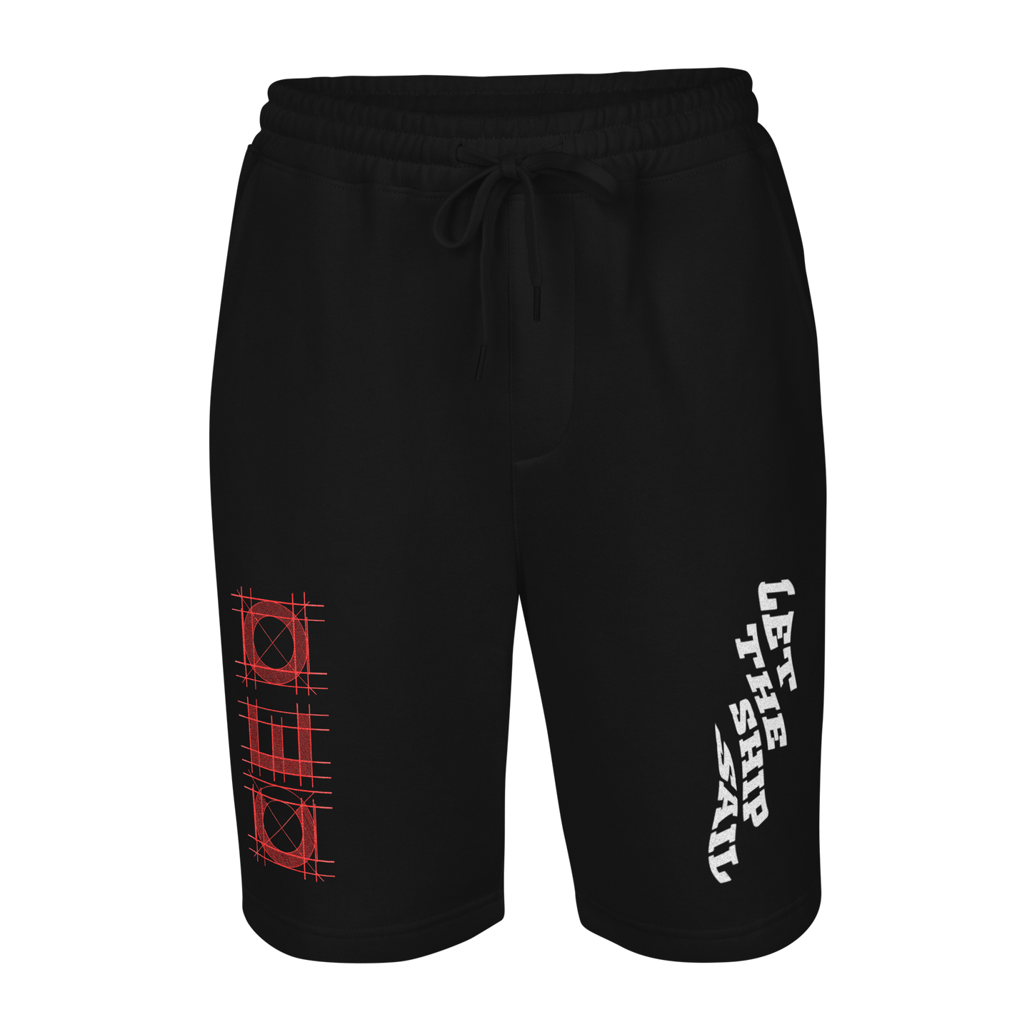 LET THE SHIP SAIL Men's Fleece Shorts