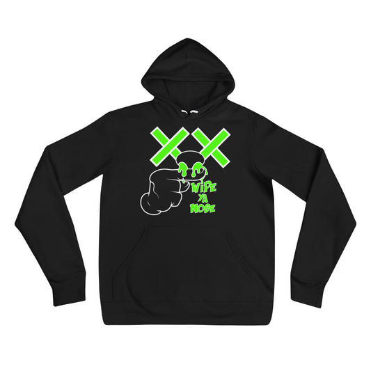 WiPE yA NOSE Black Hoodie