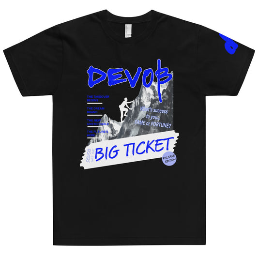 BIG TICKET Black Tee