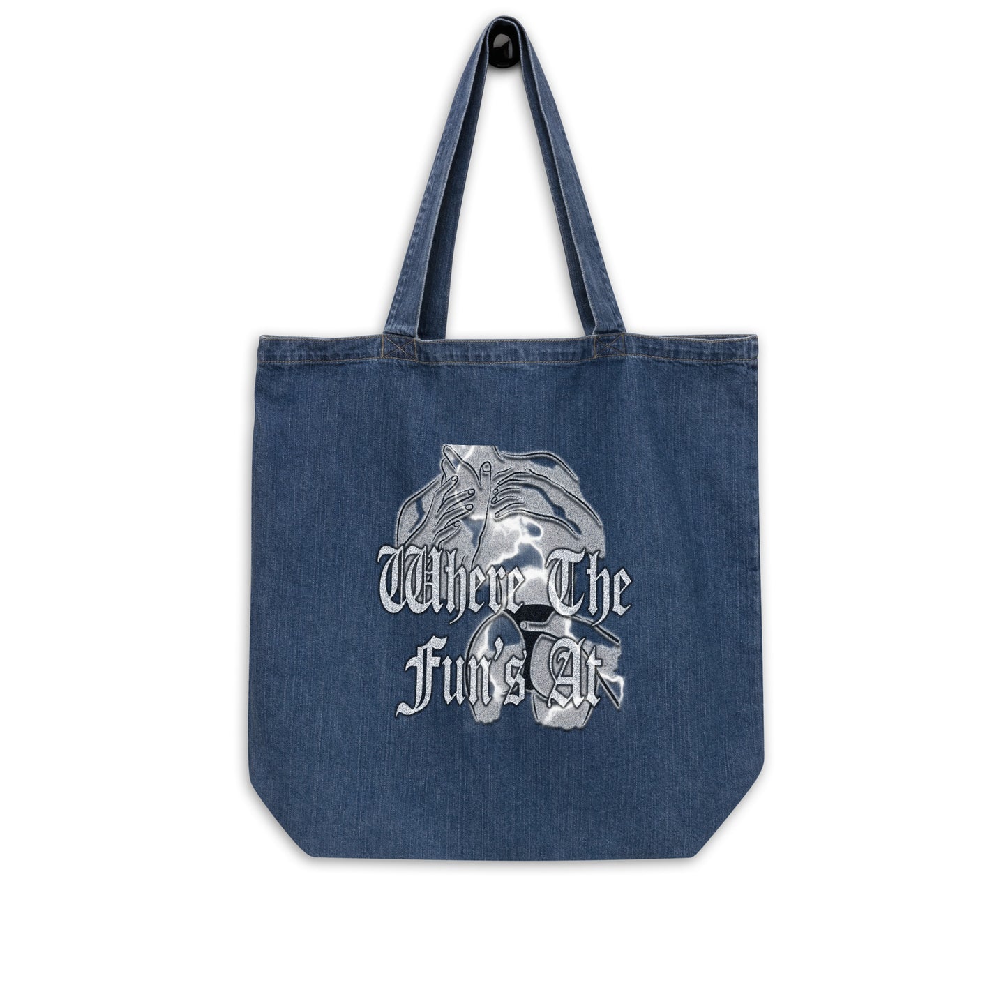 WTFA Denim Tote Bag