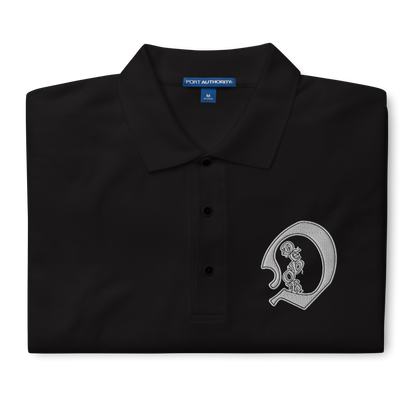 DEVOB EMBLEM Black Polo