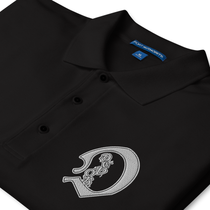 DEVOB EMBLEM Black Polo