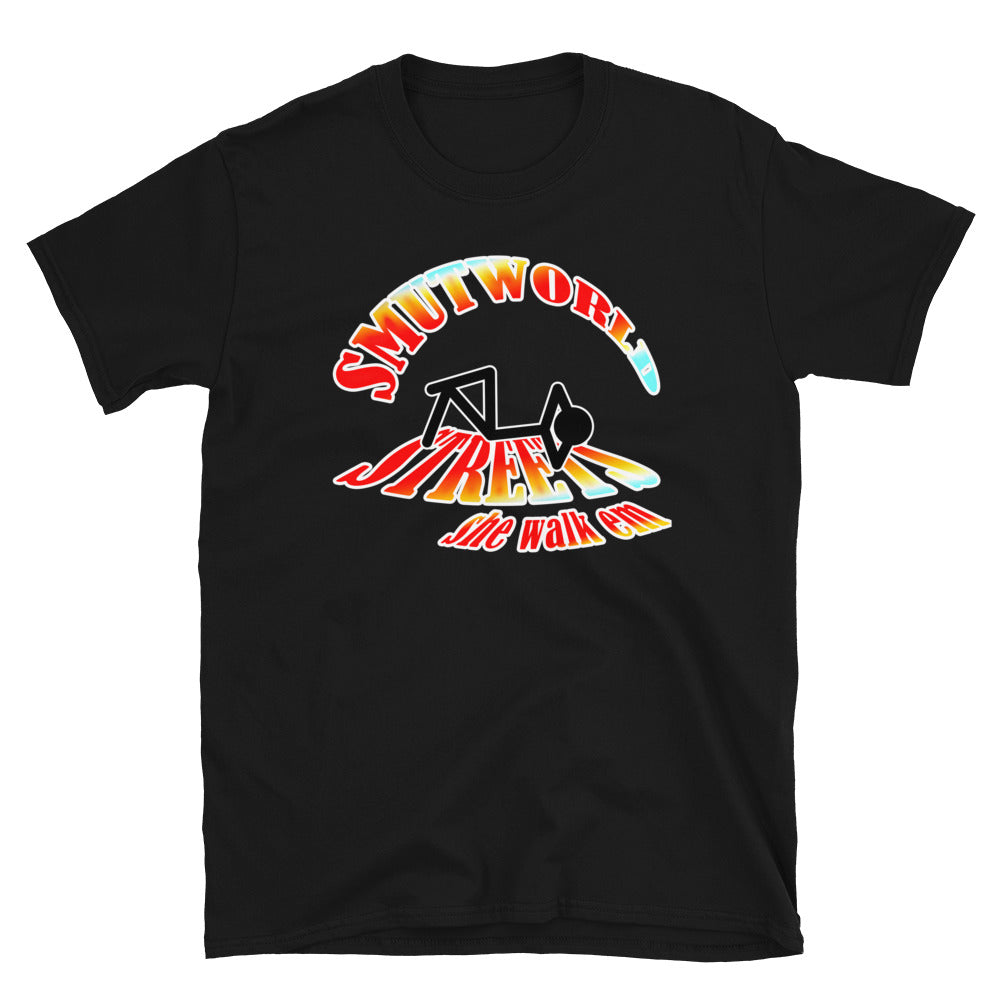 SMUTWORLD RED/BLACK TEE