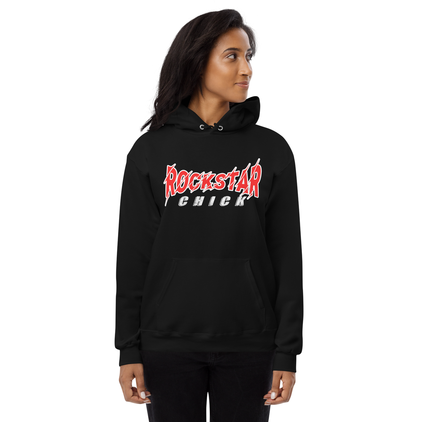 ROCKSTAR CHICK HOODIE R-E-D
