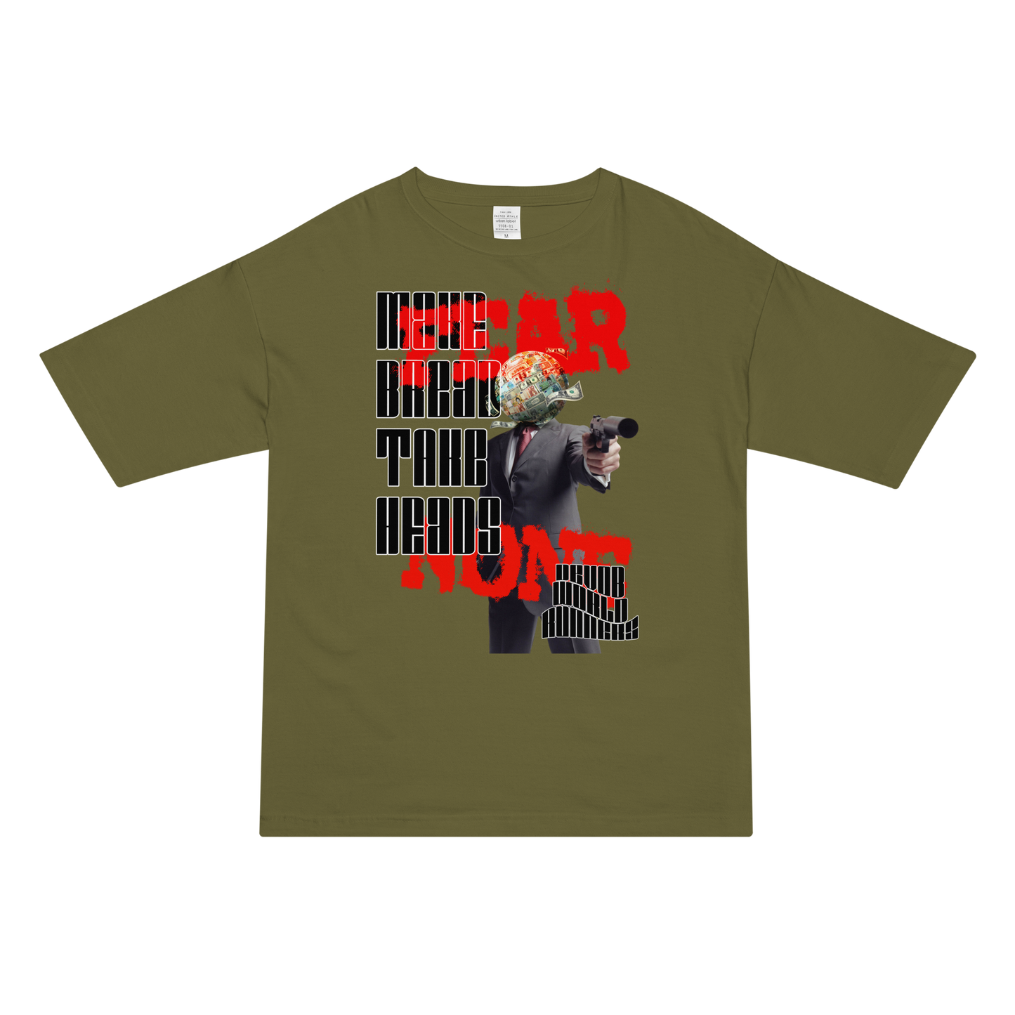 FEAR NONE OVERSIZED TEE